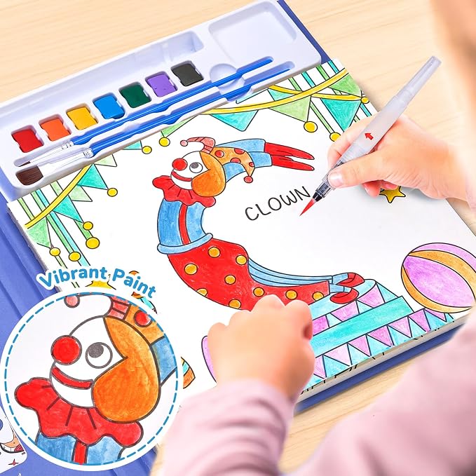 JoyCat Paint with Water Coloring Books - Image 7
