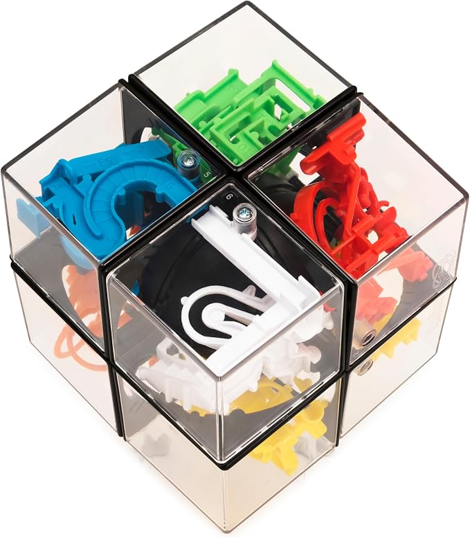 Rubik’s, Perplexus Hybrid 2 x 2 Gravity 3D Maze Game Brain Teaser Fidget Toy - Image 6