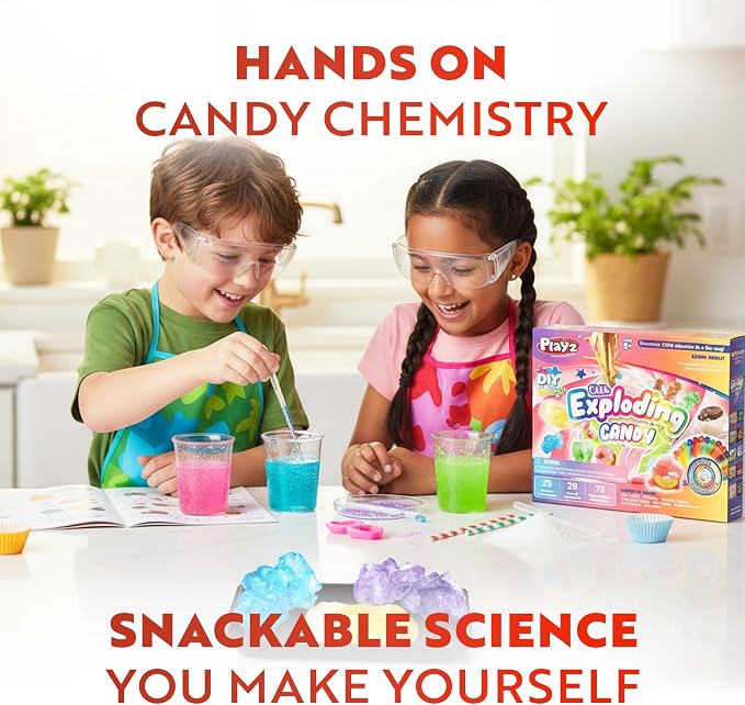 Playz Edible Exploding Candy Making Science Kit - Image 2