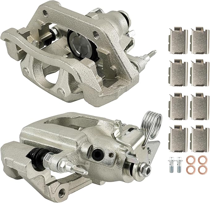 Torchbeam Rear Brake Calipers Set for Ford 2011-2014 Edge, Lincoln 2011-2015 MKX, Rear Left and Rear Right Calipers Replace # 18B5299+18B5298