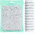 ARTDOT 800 Pieces Assorted Letter Beads by ARTDOT