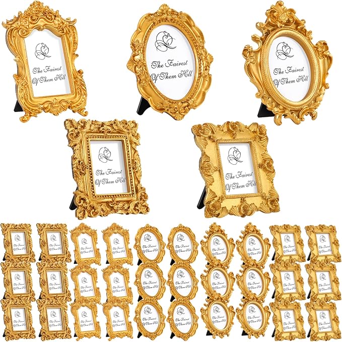 Maitys 40 Pcs Mini Picture Vintage Frames by Maitys