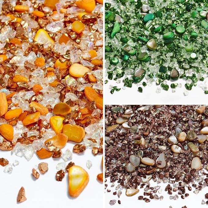 Crushed Stone Sequin Set, 12 Colors, - Image 3