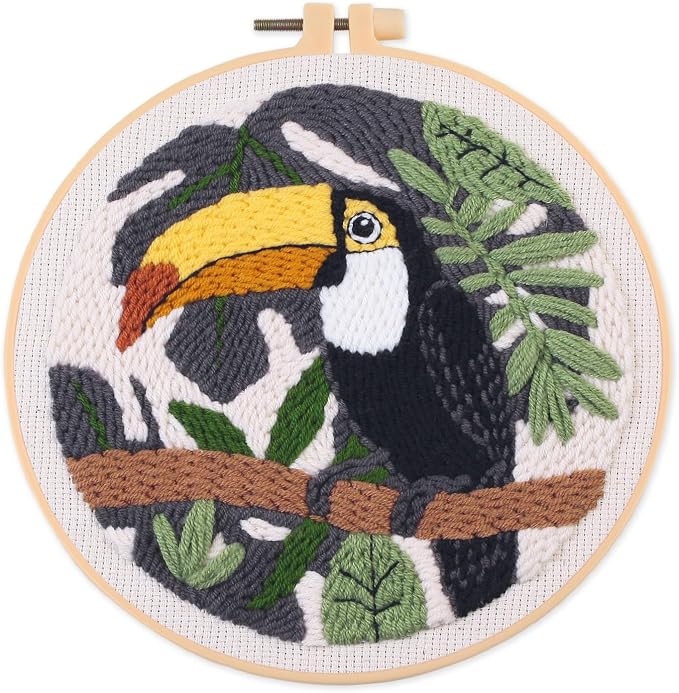 Myfelicity Punch Needle Embroidery Kit, Beginner Craft Set - Image 7