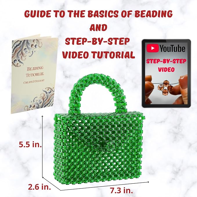 Arts and Crafts for Adults: Craft Supplies for Weaving Beaded Cute Things. DIY - Image 4