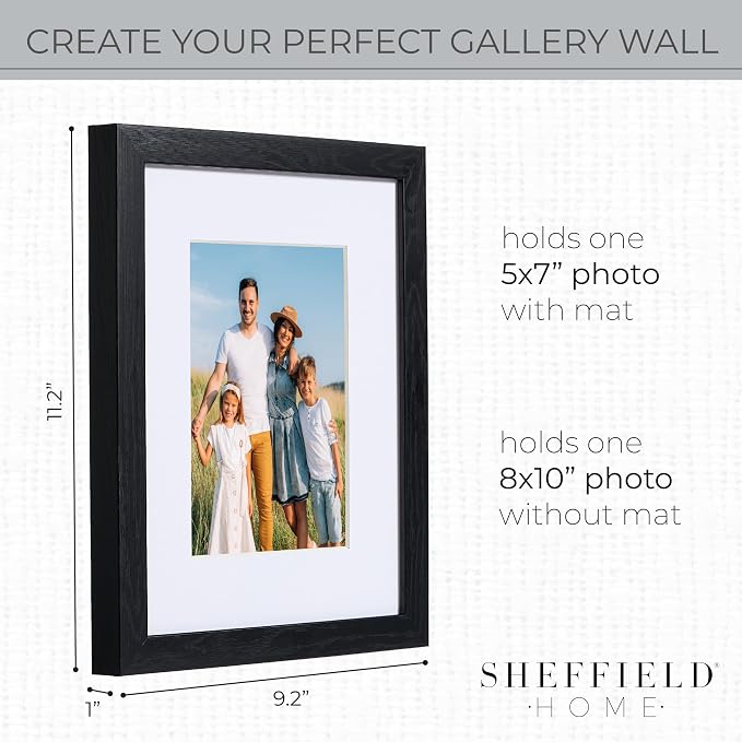 Sheffield Home 4 Piece Gallery Wall Frame Set, 8x10 Inch - Image 3