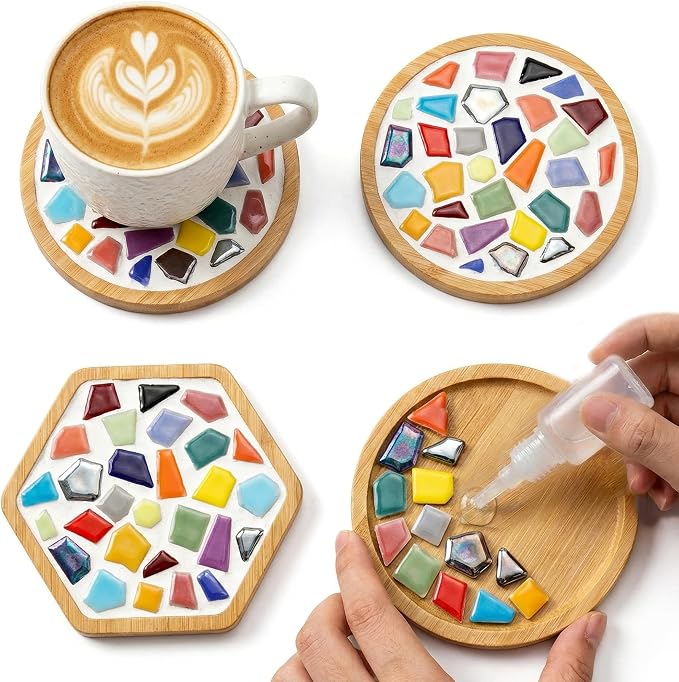 Nuyoach Mosaic Tiles Crafts Kits by Nuyoach