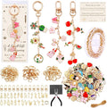 TOHONGADON 285 Pcs Keychain Making Kit, Bag Charm Kit by TOHONGADON