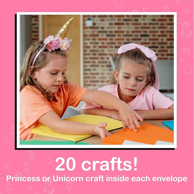Craftikit® 20 Award-Winning Princess & Unicorn Crafts - Image 9