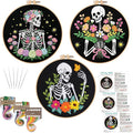 Louise Maelys 3 Pcs Halloween Embroidery Kit by LouiseMaelys