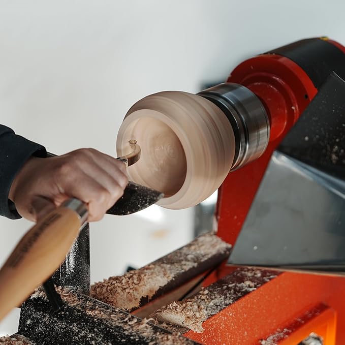Hollowing Tool Overall length: 22 1/4" Carbide Tipped Curved for Woodturning. Beech handle length: 15 1/2", Tool bar length: 6 3/4", Tool bar thickness: 1/2", with 8.9 * 2mm-30°TCT ROUND BLADE