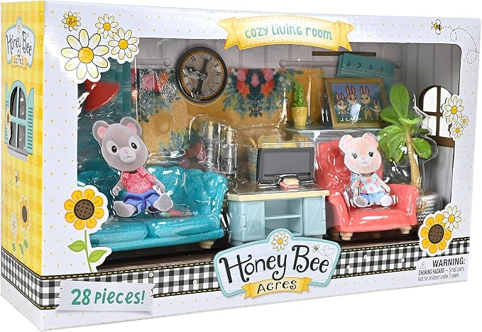 Honey Bee Acres Cozy Living Room Décor – 28 Pieces Accessory Set | Colorful - Image 3
