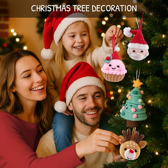HOUSE CREATIVITY Christmas Crochet Kit - Image 6