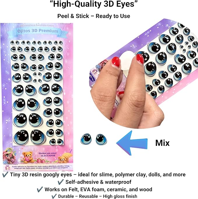 Googly Eyes Self Adhesive - Image 2