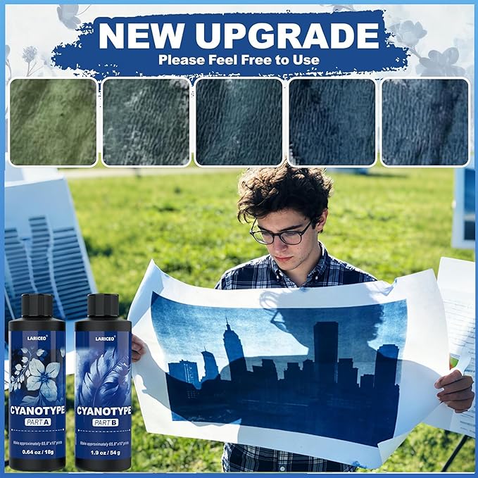 Cyanotype Kit, Cyanotype Chemicals Sensitizer Set - Image 7