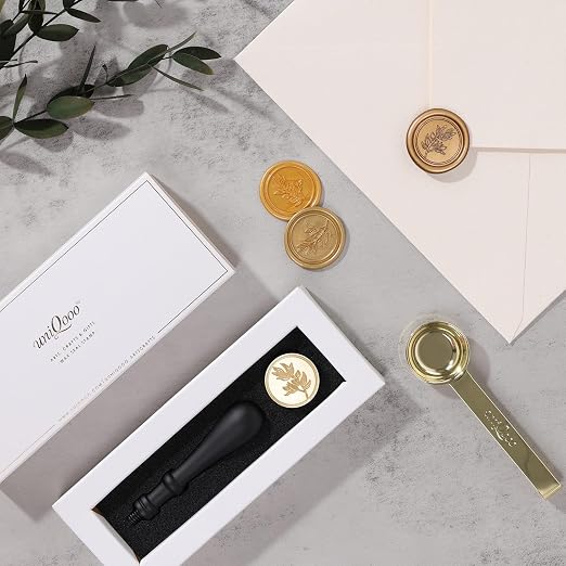 UNIQOOO Olive Branch Wax Seal Stamp - Image 7
