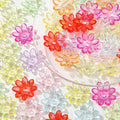 40pcs Flower Shape Caps Beads 5-Petal Flower Bead by CYEENUT