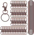 HXSEMAYIG 100PCS Keychain Hooks by HXSEMAYIG