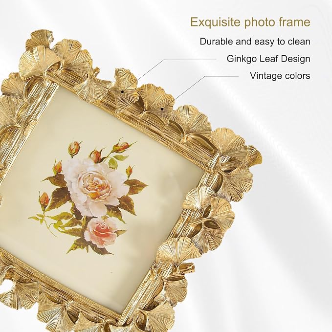 5x5 Vintage Picture Frames, Picture Frame - Image 4