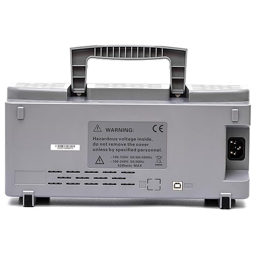 Hantek DSO2C15 Digital Storage Oscilloscope 150MHz Bandwidth 2CH Dual Channel 1GSa/s 8M Memory Depth with High Voltage Probe
