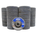 100 Pack Flap Discs 60 Grit 4.5" x 7/8" Sanding Wheels
