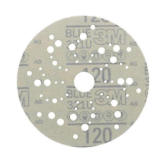 3M Hookit Blue Abrasive Disc Multihole 36159 (4PK)