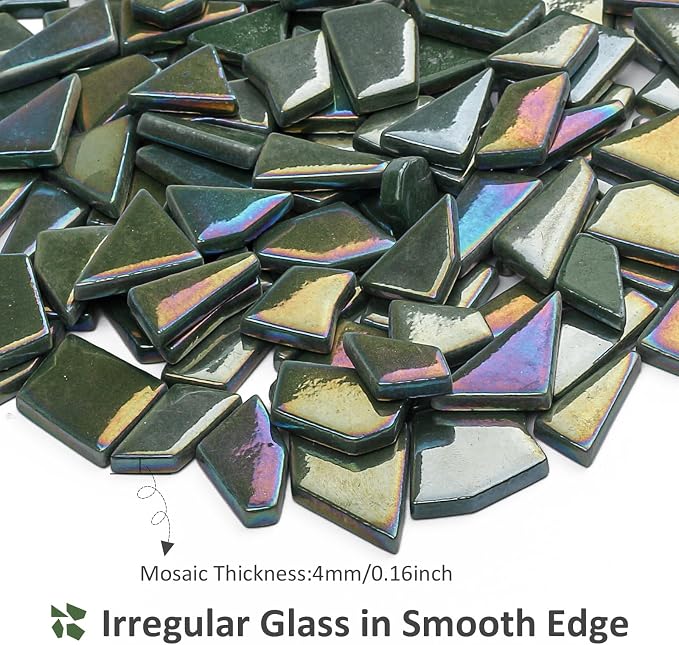 Youway Style Iridescent Glass Mosaic Tiles - Image 5