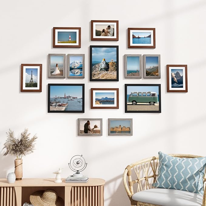 Vittanly 15 Pack Picture Frames Collage Wall Decor - Image 7