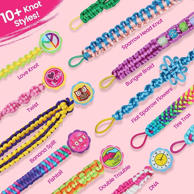 IQKidz Friendship Bracelet Making Kit - Image 3