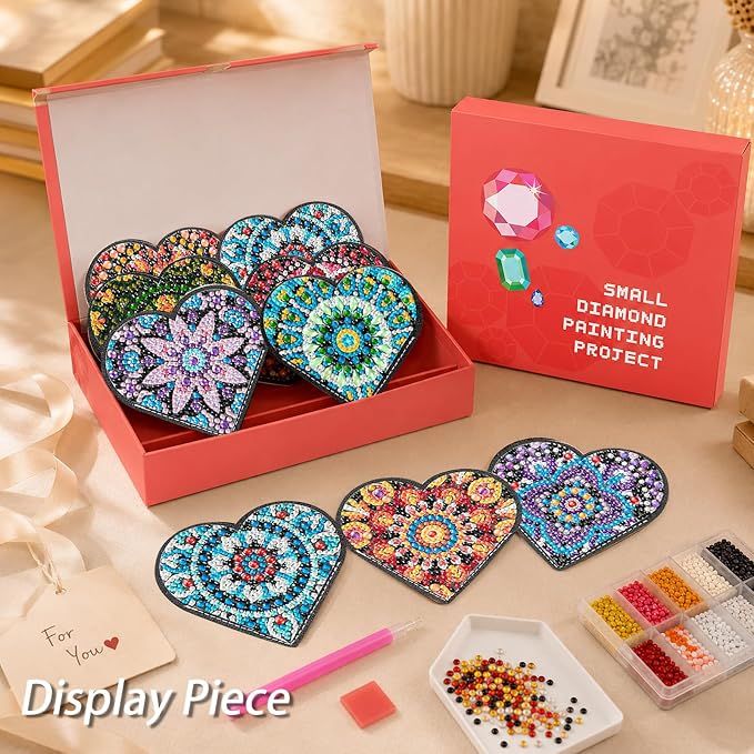 8 PC Diamond Art Painting Bookmark - Image 8