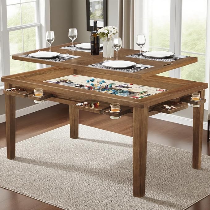 Haddockway 63" ×39“ Board Game Table by Haddockway
