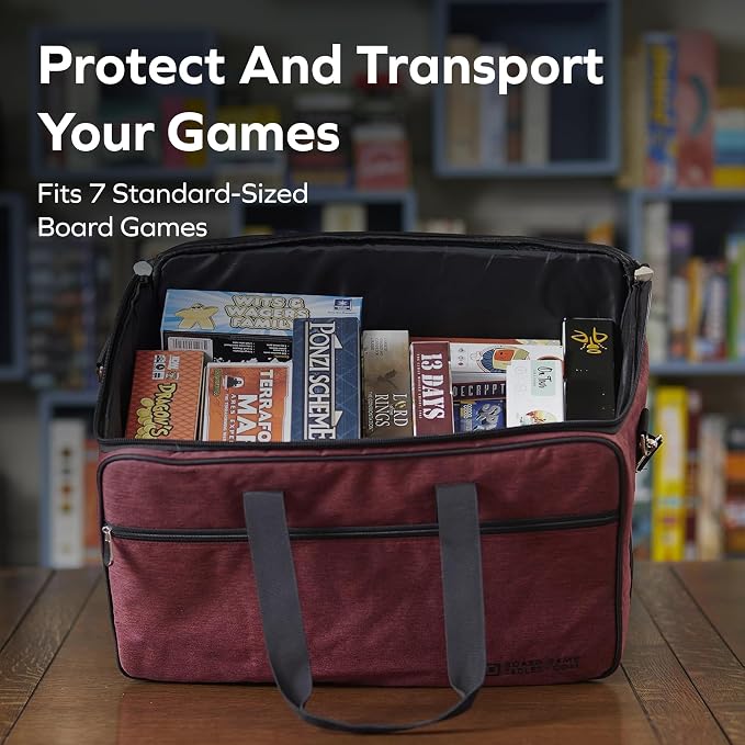 Board Game Bag - - Padded Board Game Carrier - Image 2