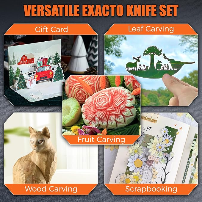18Piece Exacto Knife Set, 4 Craft Knife - Image 5