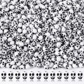 Augshy 700 Pcs Halloween Skull Beads by Augshy
