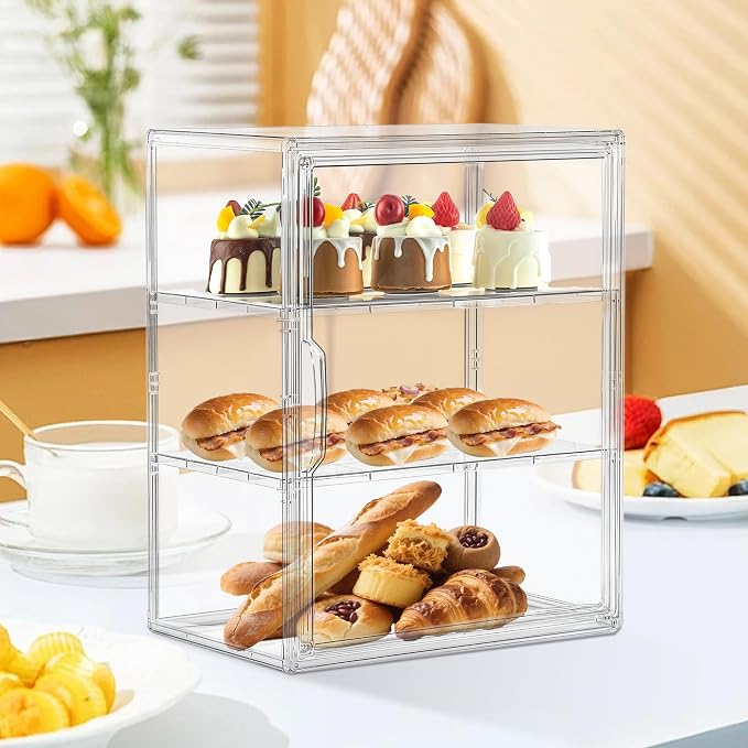 Attelite Pastry Display Case, Large Bread Box - Image 6