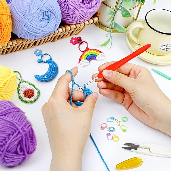 INSCRAFT 113 Piece Crochet Kit - Image 7
