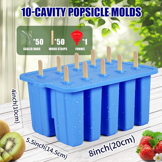 Silicone Popsicles Molds, Food Grade Popsicle Molds - Image 2
