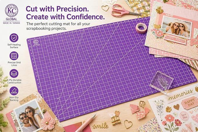 KC GLOBAL A1 Professional Grade Self-Healing Cutting Mat - Image 2