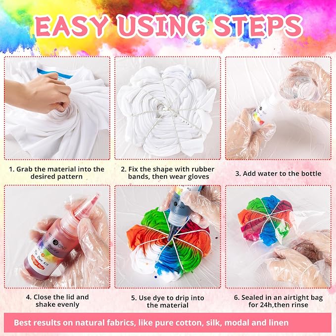 HTVRONT Tie Dye Kit - Image 7