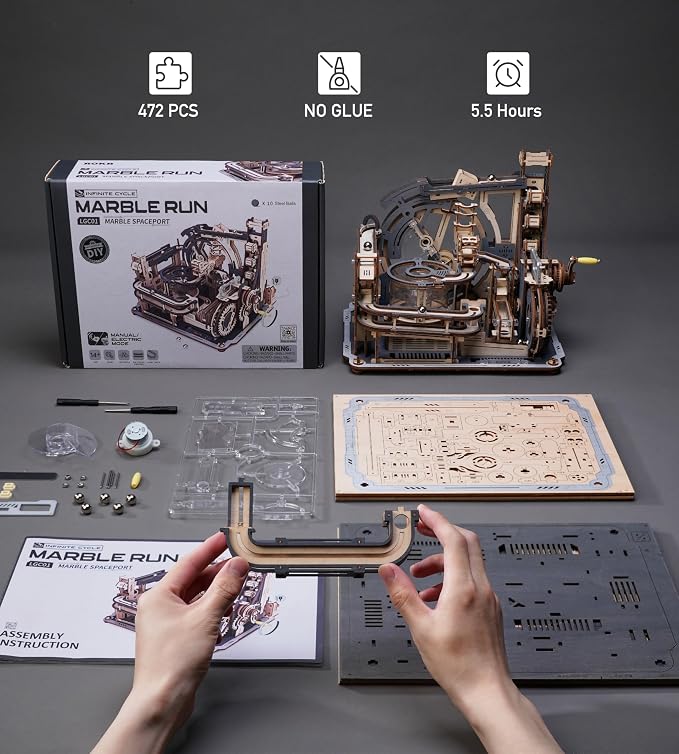 ROBOTIME Motorized Wooden Puzzles - Image 5