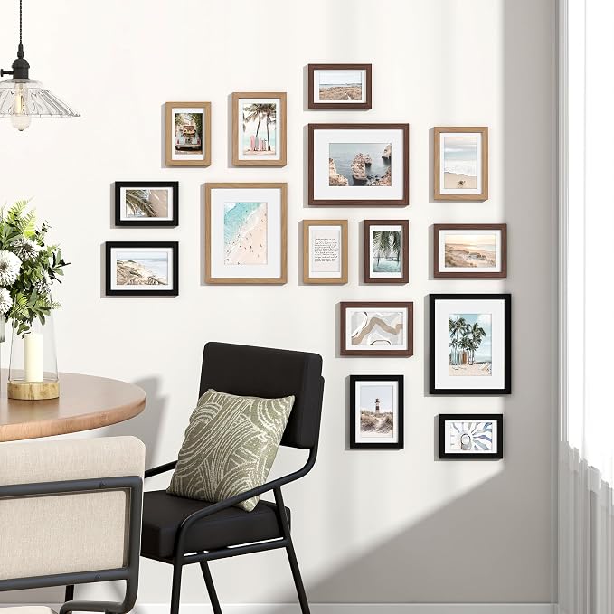 Venusmiles 15 Pack Picture Frames Collage Wall Decor, Gallery Frame Set - Image 3