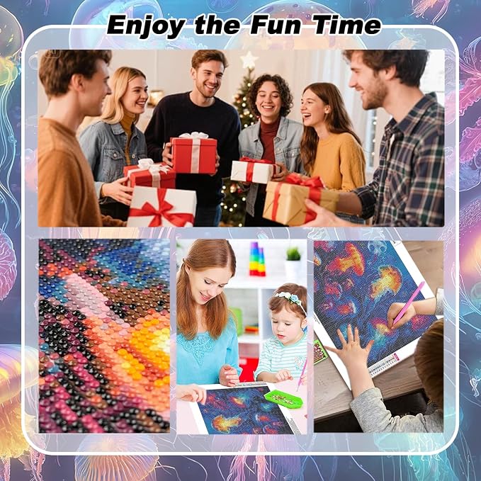VeGuude Jellyfish Diamond Art Kits - Image 9
