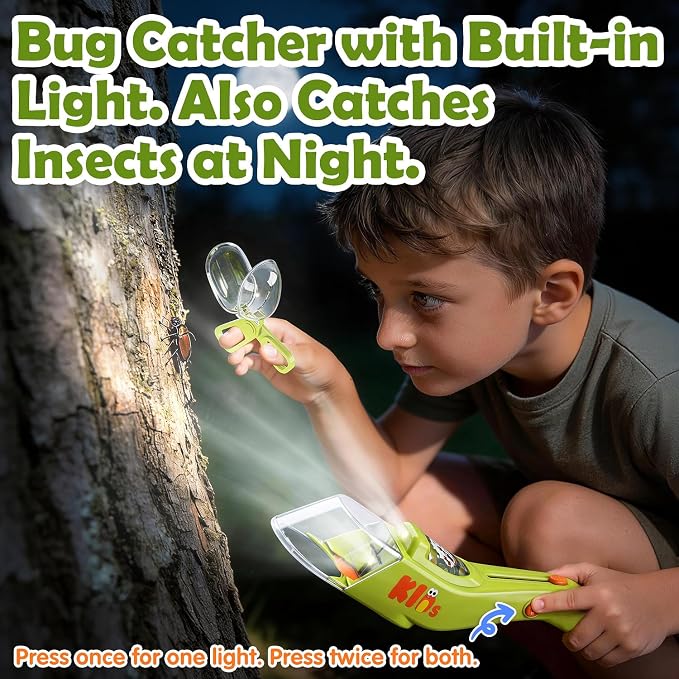 Bug Catcher Kit for Kids with Light and Insect Habitat - Image 3