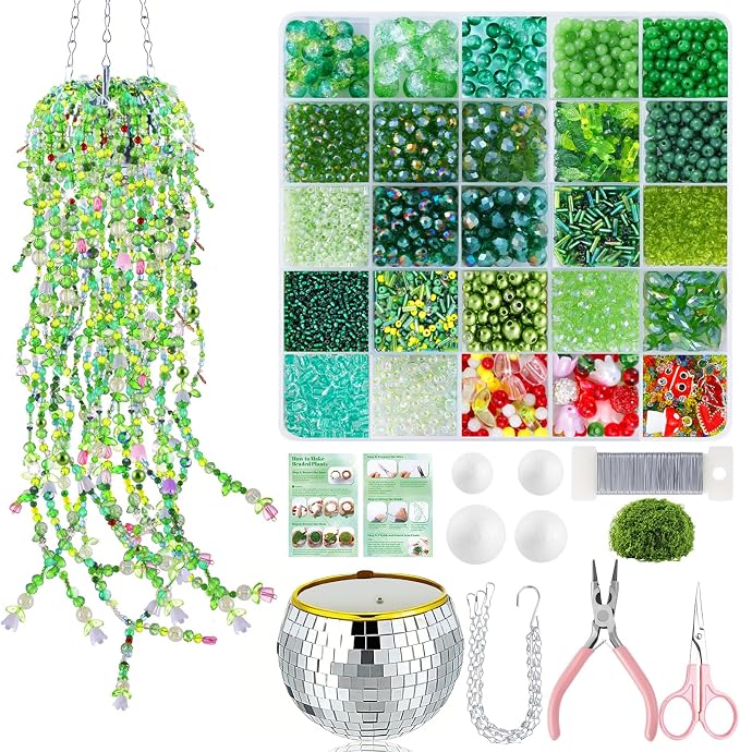 5057 Pcs Beaded Plant Kit Forever Plant Kit by FOGWOWO