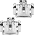 SCITOO Rear Brake Caliper With Bracket 18B5040, 18B5041 Compatible For Chevy Captiva Sport 12-15, For Chevy Equinox 07-17, For GMC Terrain 10-17, For Pontiac Torrent 07-09, For Saturn Vue 08-10