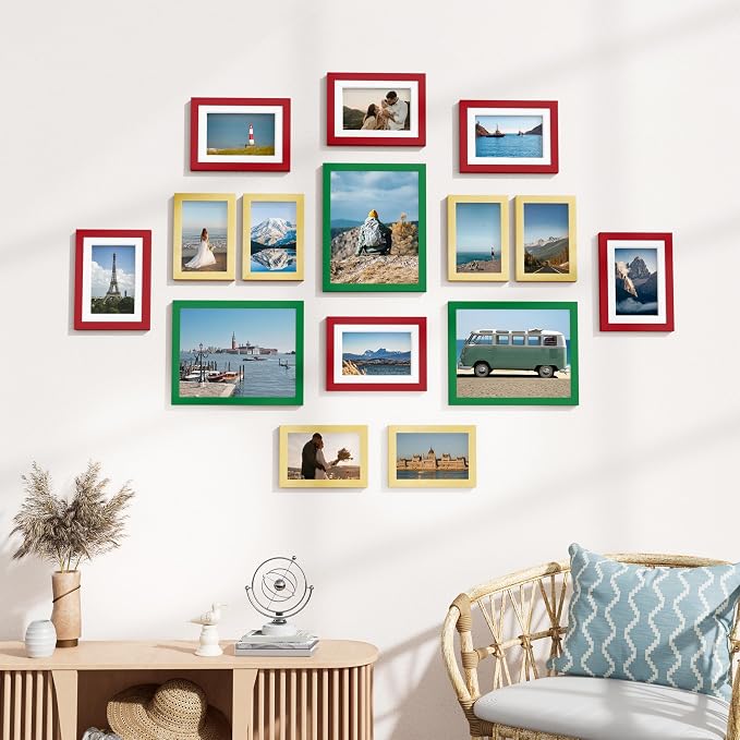 Vittanly 15 Pack Picture Frames Collage Wall Decor, Gallery Frame Set - Image 7