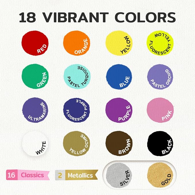 TMOL Fabric Paint Set - Image 5
