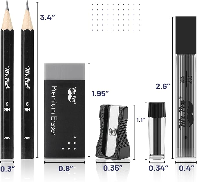 Mr. Pen- Professional Geometry Set, Drafting Tools - Image 6