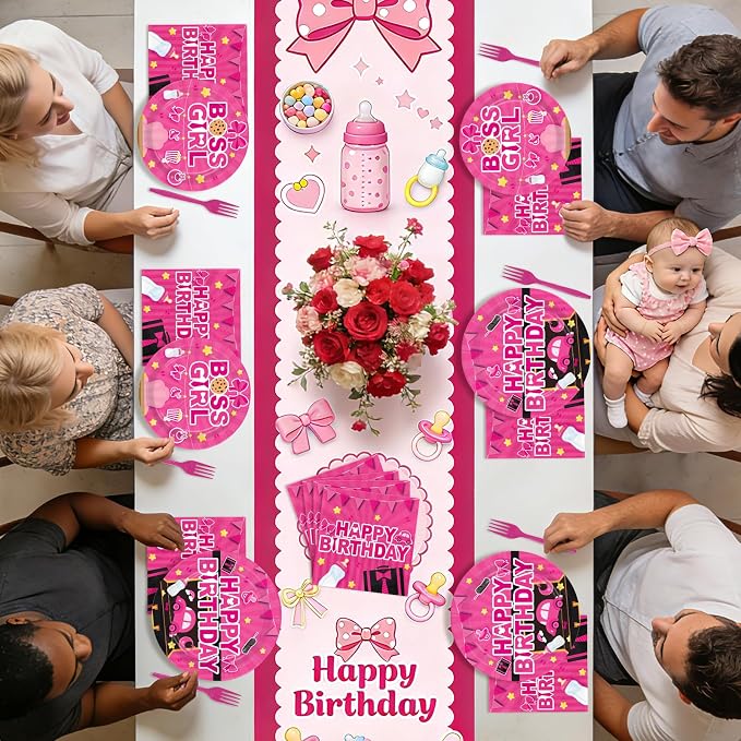 96Pcs Boss Birthday Party Decorations - Image 7