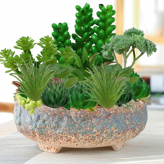 Succulents Plants Artificial, Mini Faux Succulents - Image 4
